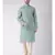 Blue & Cream Color Jacquard Cotton Kurta with Churidar set