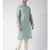 Blue & Cream Color Jacquard Cotton Kurta with Churidar set