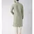Green & Cream Color Jacquard Cotton Kurta with Churidar set