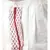 Red & Off White Color Dupion Silk Pathani Kurta with Dhoti Set