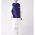 Royal Blue & Off White Color Dupion Silk Kurta Jacket Set