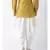 Dupion Silk Off White Color Patiala for Men