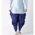 Dupion Silk Royal Blue Color Patiala for Men