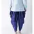 Dupion Silk Royal Blue Color Patiala for Men