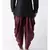 Dupion Silk Maroon Color Patiala for Men