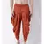 Dupion Silk Orange Color Patiala for Men