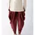Dupion Silk Red Color Patiala for Men