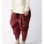 Dupion Silk Red Color Patiala for Men