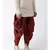 Dupion Silk Red Color Patiala for Men