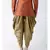 Dupion Silk Brown Color Patiala for Men