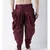 Dupion Silk Maroon Color Patiala for Men