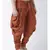 Dupion Silk Orange Color Patiala for Men