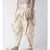 Dupion Silk Cream Color Patiala for Men