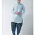 Printed Navy Blue Color Patiala for Men