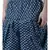 Printed Navy Blue Color Patiala for Men