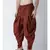 Printed Orange Color Patiala for Men