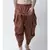 Printed Orange Color Patiala for Men