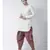 Printed Red Color Patiala for Men