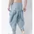 Printed Sky Blue Color Patiala for Men