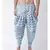 Printed Sky Blue Color Patiala for Men
