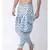 Printed Sky Blue Color Patiala for Men