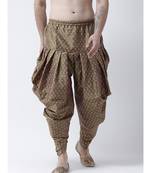 Printed Green Color Patiala for Men