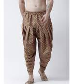 Printed Green Color Patiala for Men