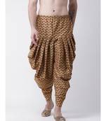 Printed Brown Color Patiala for Men