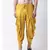 Dupion Silk Yellow Color Patiala for Men