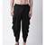 Dupion Silk Black Color Patiala for Men