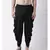 Dupion Silk Black Color Patiala for Men