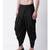 Dupion Silk Black Color Patiala for Men