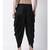 Dupion Silk Black Color Patiala for Men