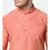 Cotton Pink Color Short Kurta for Men