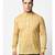 Cotton Yellow Color Short Kurta for Men