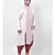 Off White Dupion Silk  Kurta with Patiala set