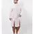Off White Printed Silk Kurta with Patiala set