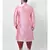 Peach Printed Silk Kurta with Patiala set