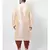 Cream Printed Silk Kurta with Patiala set