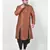 Copper Printed Silk Kurta with Patiala set