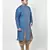 Blue Printed Silk Kurta with Patiala set