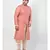 Peach Silk Blend Kurta with Patiala set