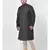 PLUS Jacquard Silk Black Color Kurta And Churidar Set for Men