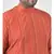 PLUS Jacquard Silk Orange Color Kurta And Churidar Set for Men