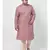 PLUS Jacquard Cotton Red Color Kurta And Churidar Set for Men