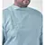 PLUS Jacquard Cotton Blue Color Kurta And Churidar Set for Men