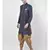 Dupion Silk Printed Navy Blue Color Sherwani with Patiala set