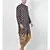 Dupion Silk Printed Black Color Sherwani with Patiala set