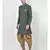 Dupion Silk Printed Deep Green Color Sherwani with Patiala set
