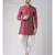 Dupion Silk Printed Red Color Sherwani with Patiala set